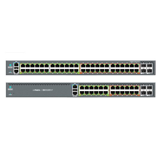 Cambium Networks MXEX3028GXPA10 commutateur réseau Géré 2.5G Ethernet (100/1000/2500) Connexion Ethernet POE Noir