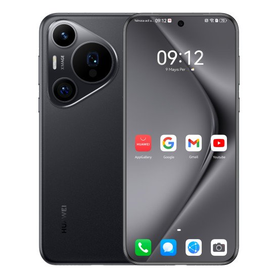 Huawei PURA 70 PRO 17,3 cm (6.8") Double SIM 4G USB Type-C 12 Go 512 Go 5050 mAh Noir