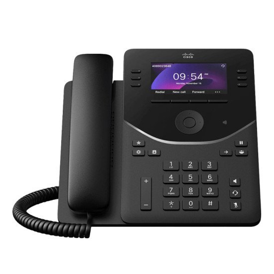 Cisco DP-9851-K9= téléphone fixe Noir 6 lignes LCD