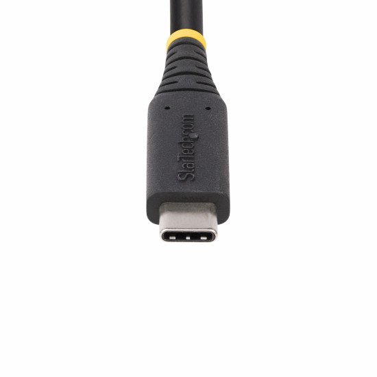 StarTech.com Câble USB4 de 1m, Câble USB-C Certifié USB-IF, 40Gbps, Power Delivery 240W PD 3.1 EPR, 8K 60Hz, Cordon de Transfert de Données USB Type-C, Compatible avec les Ports Thunderbolt 4/3/USB 3.2