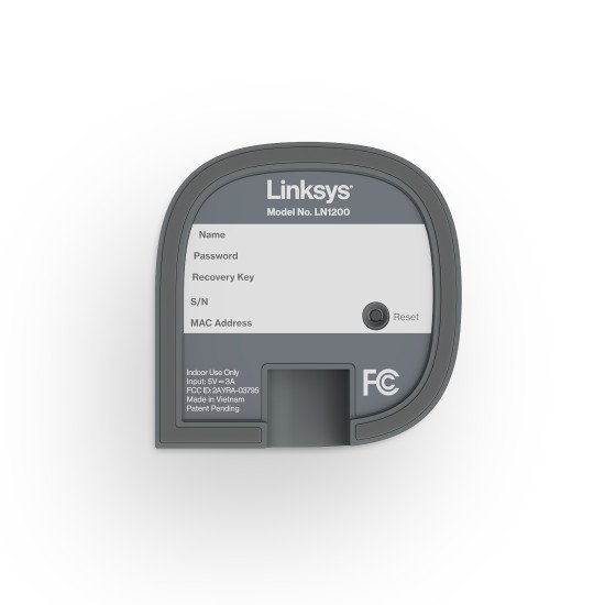 Linksys Velop Micro 6 Bi-bande (2,4 GHz / 5 GHz) Wi-Fi 6 (802.11ax) Blanc Interne