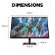 OMEN by HP Écran gamer FHD 240 Hz OMEN 27 pouces - OMEN 27s