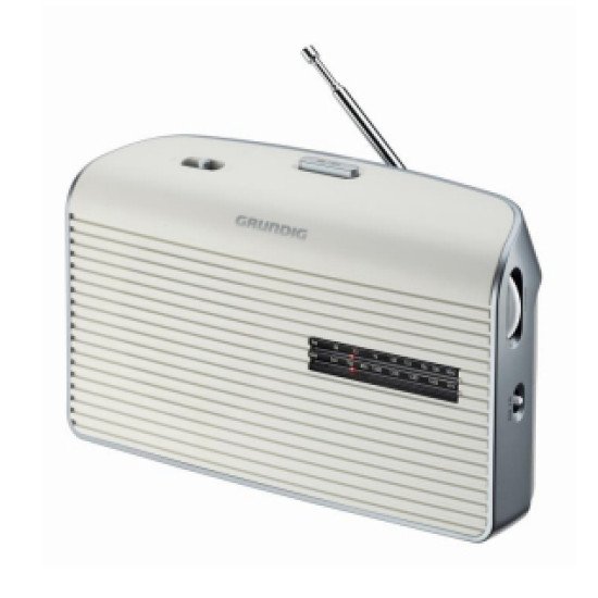 Grundig MUSIC60XWS Radio portable Analogique Blanc