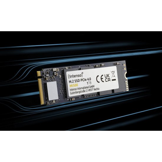 Intenso 3836460 disque SSD M.2 1 To PCI Express 4.0 NVMe