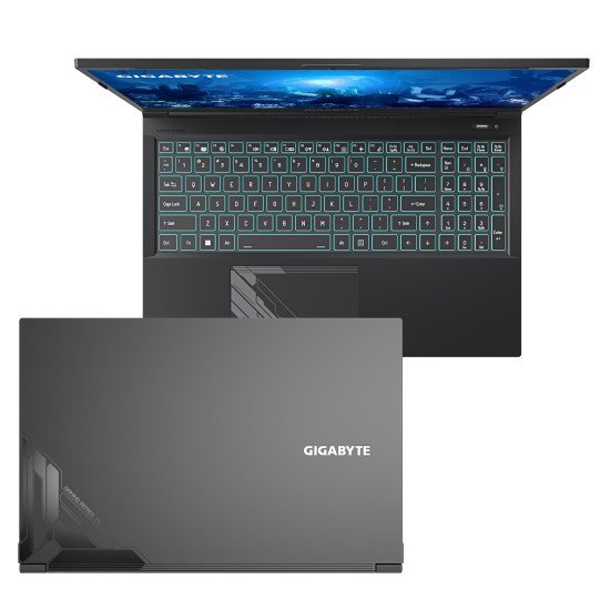 GIGABYTE G5 MF5-H2DE354KH laptop Intel® Core™ i7 i7-13620H Ordinateur portable 39,6 cm (15.6") Full HD 16 Go DDR5-SDRAM 1 To SSD NVIDIA GeForce RTX 4050 Wi-Fi 6E (802.11ax) Windows 11 Home Gris