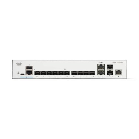 Cisco Catalyst C1300-12XS commutateur réseau Géré L2/L3 Gris