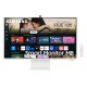 Samsung Smart Monitor M8 M80D écran PC 81,3 cm (32") 3840 x 2160 pixels 4K Ultra HD LED Blanc