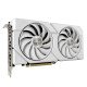 ASUS Dual -RTX4070S-O12G-EVO-WHITE NVIDIA GeForce RTX 4070 SUPER 12 Go GDDR6X