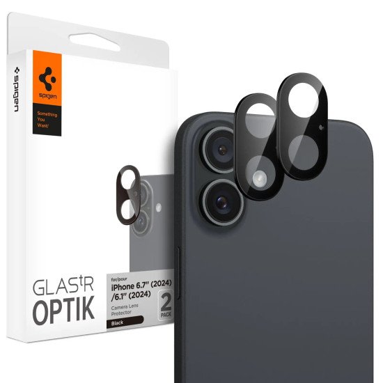 Spigen Glas.tR Optik Protecteur d'objectif caméra Apple 2 pièce(s)