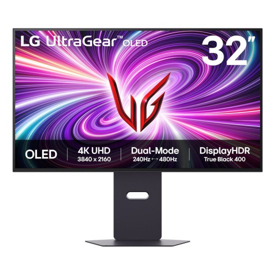 LG 32GS95UV-B écran PC 81,3 cm (32") 3840 x 2160 pixels 4K Ultra HD OLED Noir