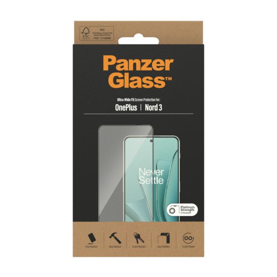 PanzerGlass OnePlus Nord 3 Protection d'écran transparent 1 pièce(s)