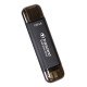 Transcend ESD310C Technologie Thunderbolt 128 Go USB Type-A / USB Type-C USB 3.2 Gen 2x2 Noir