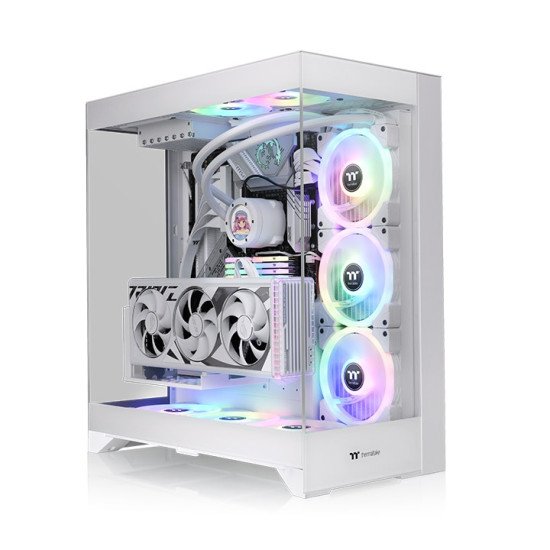 Thermaltake CTE E550 TG Midi Tower Blanc