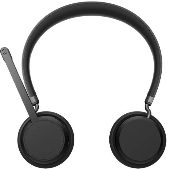 Lenovo 4XD1Q30302 écouteur/casque Sans fil Arceau Appels/Musique Bluetooth Noir