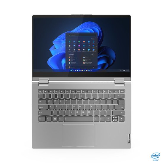 Lenovo ThinkBook 14s Yoga i7-1355U Hybride (2-en-1) 35,6 cm (14") Écran tactile Full HD Intel® Core™ i7 16 Go DDR4-SDRAM 512 Go SSD Wi-Fi 6 (802.11ax) Windows 11 Pro Gris