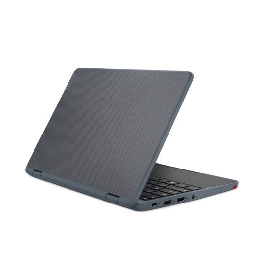 Lenovo 300w Yoga Gen 4 Intel® N N100 Hybride (2-en-1) 29,5 cm (11.6") Écran tactile HD 4 Go LPDDR5-SDRAM 128 Go SSD Wi-Fi 6 (802.11ax) Windows 11 Pro Academic Gris