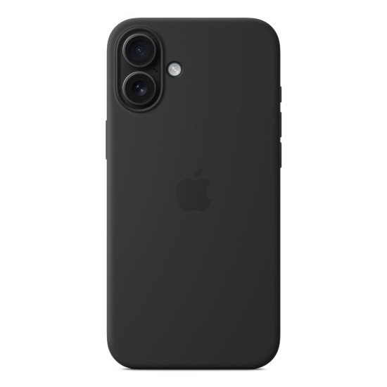 Apple Coque en silicone avec MagSafe pour iPhone 16 Plus - Noir