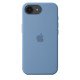 Apple Coque en silicone pour iPhone 16e – Bleu d'hiver