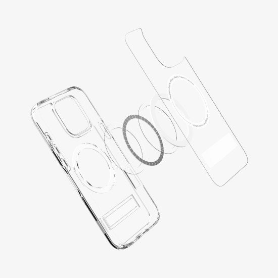 Spigen Ultra Hybrid S (MagFit) coque de protection pour téléphones portables 16 cm (6.3") Housse Transparent