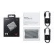 Samsung T9 2 To USB Type-C USB 3.2 Gen 2x2 Gris