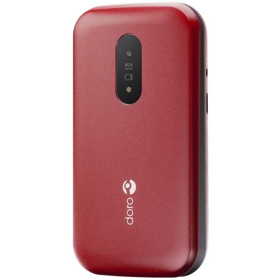 Doro 2820 116,9 g Rouge Téléphone d'entrée de gamme