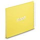 Hama Good Things album photo et protège-page Jaune 100 feuilles 10 x 15 Reliure spiralée