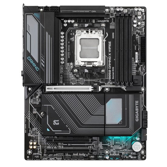 GIGABYTE B850 GAMING X WIFI6E Carte Mère - AMD Ryzen 9000 Series CPUs, VRM numérique 12+2+2 phases, jusqu'à 8200MHz DDR5 (OC), 1xPCIe 5.0 + 2xPCIe 4.0 M.2, LAN 2.5G, WIFI 6E, USB 3.2 Gen 2x2