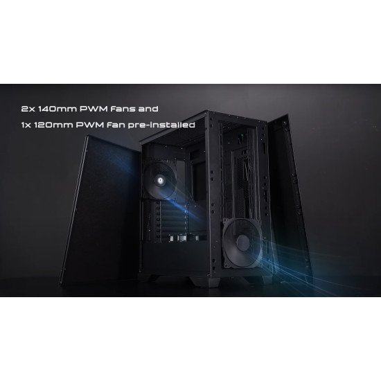 Chieftec Midi APEX Series GA-01B-Q-OP Midi Tower