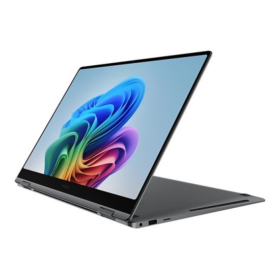 Samsung Galaxy Book5 Pro 360 Intel Core Ultra 5 226V Hybride (2-en-1) 40,6 cm (16") Écran tactile WQXGA+ 16 Go LPDDR5x-SDRAM 512 Go SSD Wi-Fi 7 (802.11be) Windows 11 Pro Gris