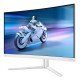 Philips Evnia 5000 27M2C5501/00 écran PC 68,6 cm (27") 2560 x 1440 pixels Quad HD LCD Blanc