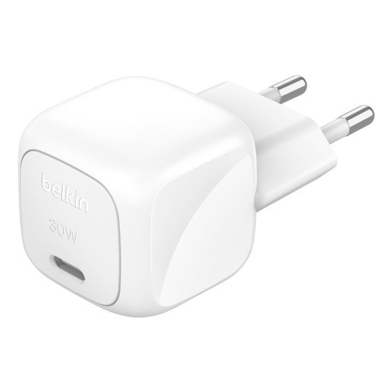 Belkin BoostCharge Ordinateur portable, Smartphone, Tablette Blanc Secteur Charge rapide Intérieure