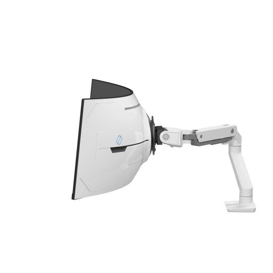 Ergotron HX Series HX ARM WITH VERY HEAVY DUTY PIVOT DESK support d'écran plat pour bureau 144,8 cm (57") Blanc