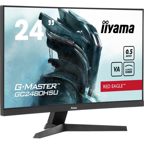 iiyama G-MASTER GC2480HSU-B1 écran PC 61 cm (24") 1920 x 1080 pixels Full HD LED Noir