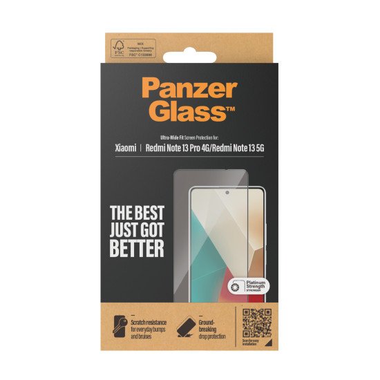 PanzerGlass TM Xiaomi Redmi Note 13 Protection d'écran transparent 1 pièce(s)