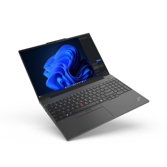 Lenovo ThinkPad E16 Intel Core Ultra 7 155H Ordinateur portable 40,6 cm (16") WUXGA 16 Go DDR5-SDRAM 512 Go SSD Wi-Fi 6E (802.11ax) Windows 11 Pro Noir