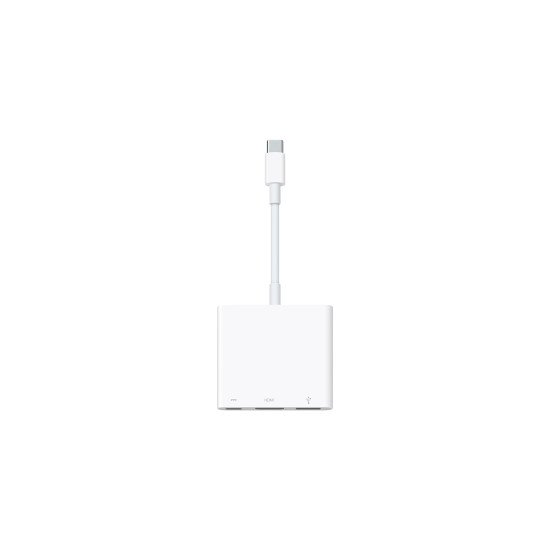 Apple MW5M3ZM/A hub & concentrateur USB Type-C Blanc