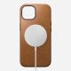 Nomad Modern Leather Case coque de protection pour téléphones portables 15,5 cm (6.1") Housse Teint