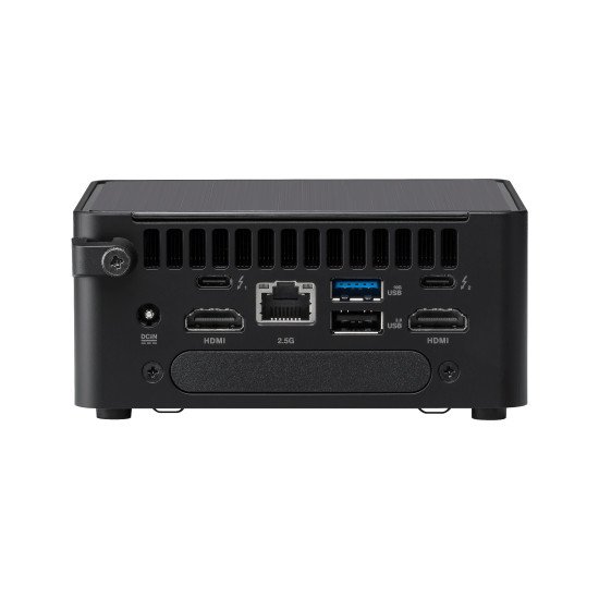 ASUS NUC 14 Pro Tall Mini PC RNUC14RVHU5068C0I Intel Core Ultra 5 125H 16 Go DDR5-SDRAM 512 Go SSD Windows 11 Pro UCFF Noir