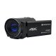 AgfaPhoto CC4000W caméscope numérique Caméscope portatif 24 MP 4K Ultra HD Noir