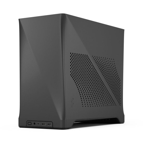 Fractal Design Era 2 Mini Tower Charbon de bois, Gris