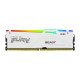 Kingston Technology FURY Beast 32GB 6000MT/s DDR5 CL30 DIMM (Kits de 2) White RGB EXPO