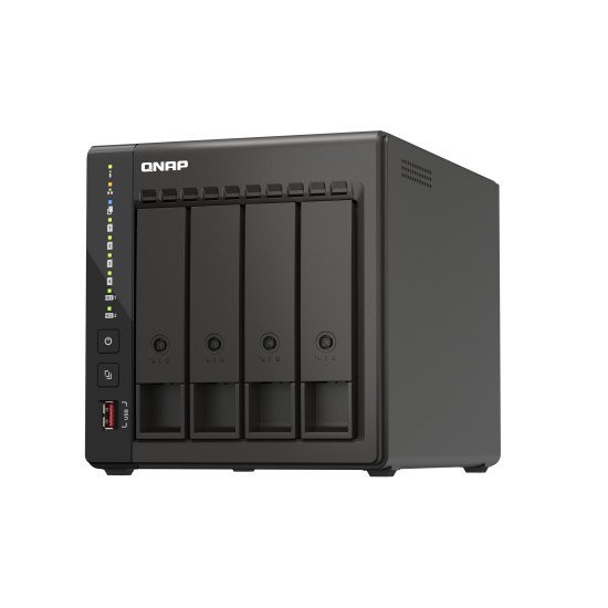 QNAP QVP-41C serveur de stockage NAS Tower Intel® Celeron® J6412 8 Go DDR4 Noir