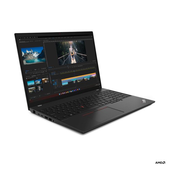 Lenovo ThinkPad T16 AMD Ryzen™ 5 PRO 7540U Ordinateur portable 40,6 cm (16") WUXGA 32 Go LPDDR5x-SDRAM 512 Go SSD Wi-Fi 6E (802.11ax) Windows 11 Pro Noir