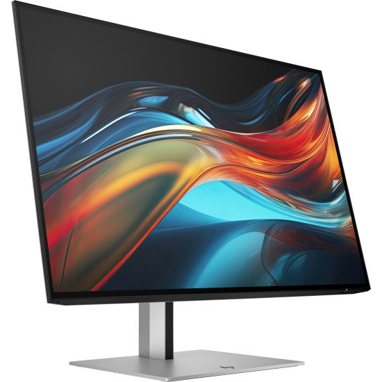 HP Series 7 Pro 24 inch WUXGA USB-C Monitor - 724pu écran PC 61 cm (24") 1920 x 1200 pixels Noir, Argent