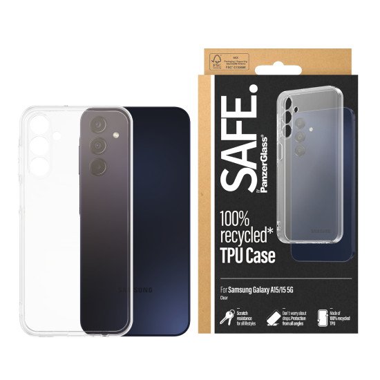 PanzerGlass SAFE95679 coque de protection pour téléphones portables Housse Transparent