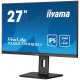 iiyama XUB2793QSU-B7 écran PC 68,6 cm (27") 2560 x 1140 pixels Wide Quad HD LED Noir