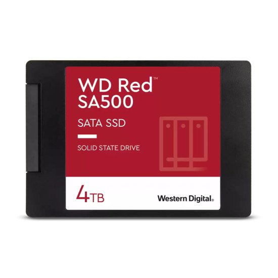 Western Digital Red WDS400T2R0A disque SSD 2.5" 4 To Série ATA III 3D NAND