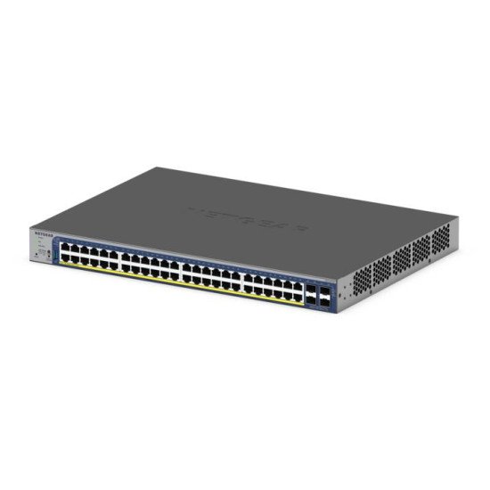 NETGEAR GS752TXP Géré L2/L3/L4 10G Ethernet (100/1000/10000) Connexion Ethernet POE Noir