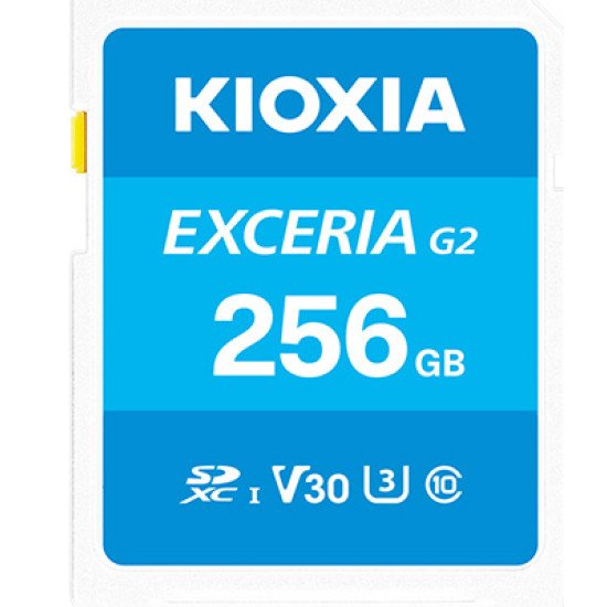 Kioxia LNEX2L256GG4 mémoire flash 256 Go SDXC UHS-I Classe 10