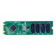 StarTech.com Carte Adaptateur M.2 vers SATA à 4 Ports, Carte Extension M.2 PCIe 3.0 vers HDD/SSD SATA, Chipset ASM1064, M.2 NVMe vers 4x HDD/SSD pour Windows/macOS/Linux